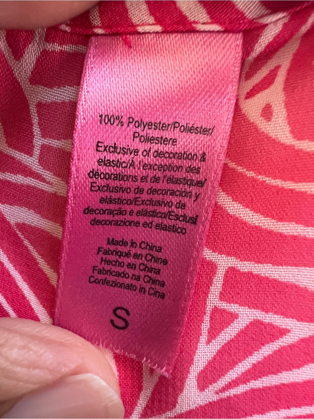 Vintage Betsey Johnson Intimates Pink Swirl Babydoll Chemise Y2K S Coquette Glam - Picture 4 of 5